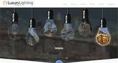 Desktop Screenshot of luxurylightingny.com